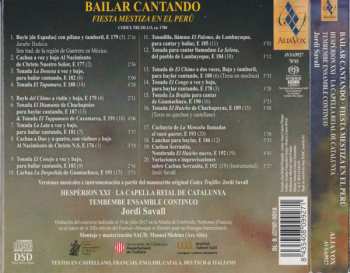 SACD Hespèrion XXI: Bailar Cantando - Fiesta Mestiza En El Perú 466660