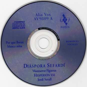2CD Hespèrion XXI: Diáspora Sefardí (Romances & Música Instrumental) 101919