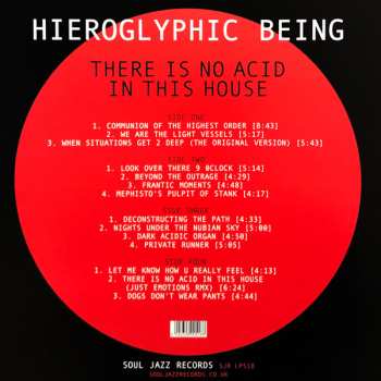2LP Hieroglyphic Being: There Is No Acid In This House 406736