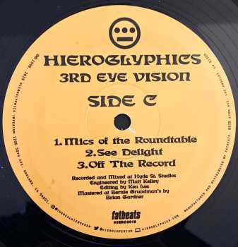 3LP Hieroglyphics: 3rd Eye Vision LTD