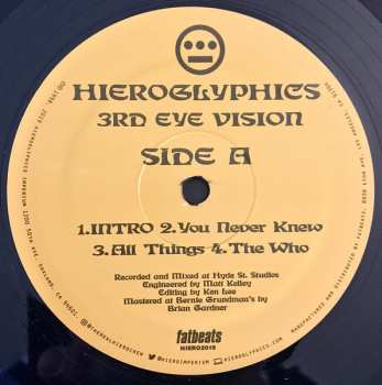 3LP Hieroglyphics: 3rd Eye Vision LTD