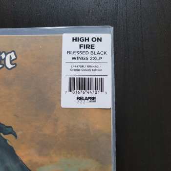 2LP High On Fire: Blessed Black Wings LTD | CLR 106362