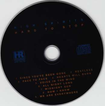 CD High Spirits: Hard To Stop LTD 15386