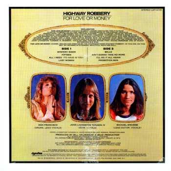 LP Highway Robbery: For Love Or Money 495632