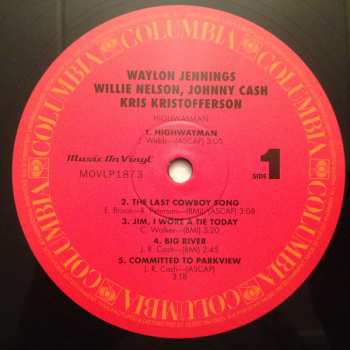 LP Waylon Jennings: Highwayman 16122