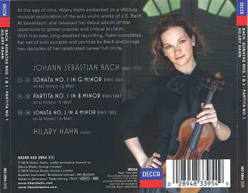 CD Hilary Hahn: Sonatas 1 & 2, Partita 1  123105
