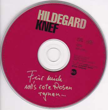 7CD/Box Set Hildegard Knef: Für Mich Soll's Rote Rosen Regnen