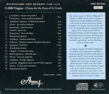 CD Hildegard Von Bingen: 11,000 Virgins (Chants For The Feast Of St. Ursula) 268196
