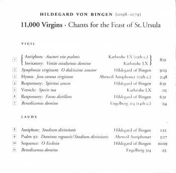 CD Hildegard Von Bingen: 11,000 Virgins (Chants For The Feast Of St. Ursula) 268196