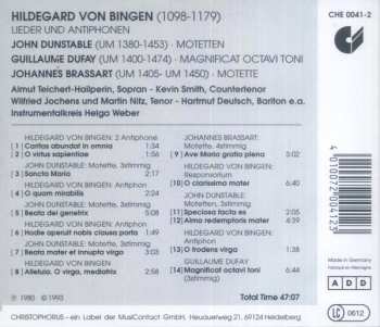 CD Hildegard Von Bingen: Lieder Und Antiphonen / Motetten / Magnificat Octavi Toni 123331