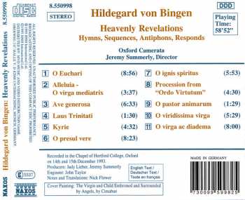 CD Hildegard Von Bingen: Heavenly Revelations: Hymns, Sequences, Antiphons, Responds 350031