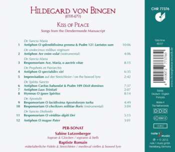CD Hildegard Von Bingen: Kiss Of Peace: Songs From The Dendermonde Manuscript 315832