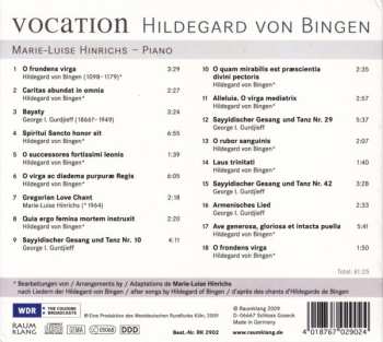 CD Hildegard Von Bingen: Vocation 112400