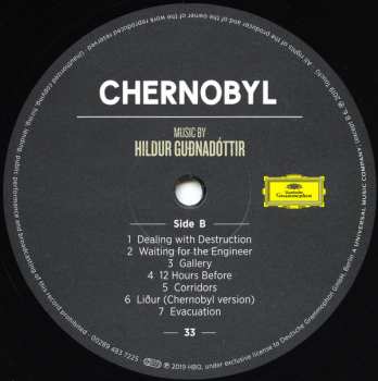 LP Hildur Guðnadóttir: Chernobyl (Music From The HBO Miniseries) 6891