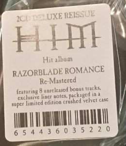2CD HIM: Razorblade Romance DLX | LTD 29556