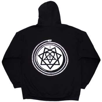 Merch HIM: Him Unisex Pullover Hoodie: Graphic (back Print) (x-large) XL