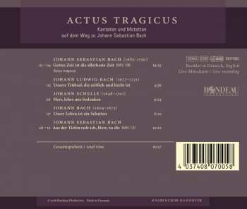 CD Himlische Cantorey: Actus Tragicus - Kantaten Und Motetten Auf Dem Weg Zu Johann Sebastian Bach 389608