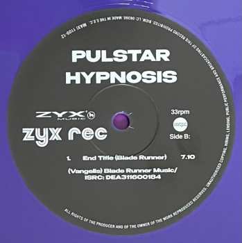 LP Hipnosis: Pulstar / End Title (Blade Runner) CLR 530831