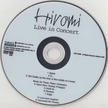 DVD Hiromi Uehara: Live In Concert 245959