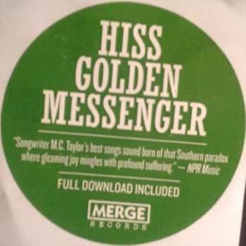 LP Hiss Golden Messenger: Heart Like A Levee 72439