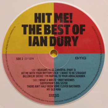 2LP Ian Dury: Hit Me! The Best Of Ian Dury CLR 16183