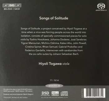 SACD Hiyoli Togawa: Songs Of Solitude 126888
