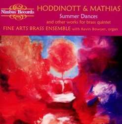 Album Alun Hoddinott: Summer Dances And Other Works For Brass Quintet