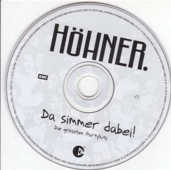 CD Höhner: Da Simmer Dabei! Die Grössten Partyhits 177543
