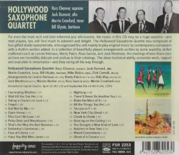 CD Hollywood Saxophone Quartet: Hollywood Saxophone Quartet 523508