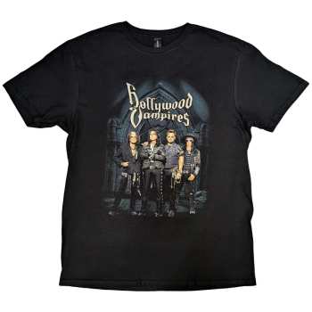 Merch Hollywood Vampires: Hollywood Vampires Unisex T-shirt: Graveyard (back Print) (small) S