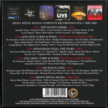 6CD/Box Set Holocaust: Heavy Metal Mania (Complete Recordings Vol.1 1980-1984) 453287