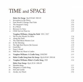 CD Gustav Holst: Time And Space 422246