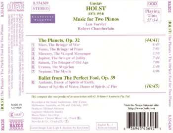 CD Gustav Holst: Music For Two Pianos 458139