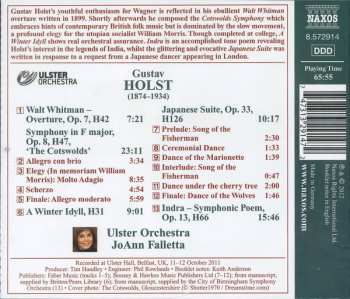 CD Gustav Holst: Cotswolds Symphony 434291