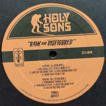 2LP Holy Sons: Raw And Disfigured 448336