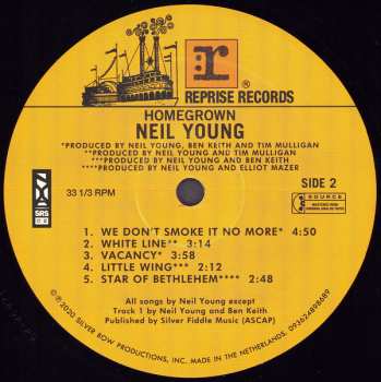 LP Neil Young: Homegrown 16401