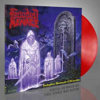 LP Hooded Menace: Lachrymose Monuments Of Obscuration (red Vinyl)