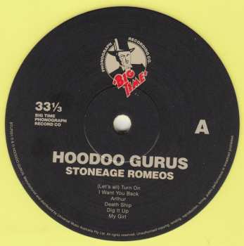 LP Hoodoo Gurus: Stoneage Romeos CLR 349125