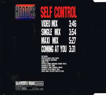 CD Hoodys: Self Control