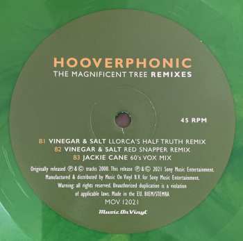 LP Hooverphonic: The Magnificent Tree Remixes LTD | NUM | CLR 74352