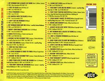 CD Hop Wilson And His Buddies: Steel Guitar Flash! Plus 250639