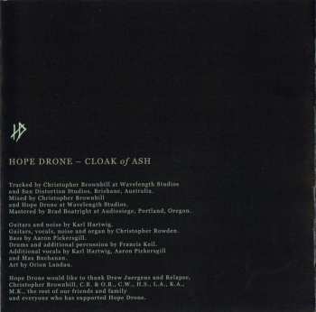 CD Hope Drone: Cloak Of Ash 7262