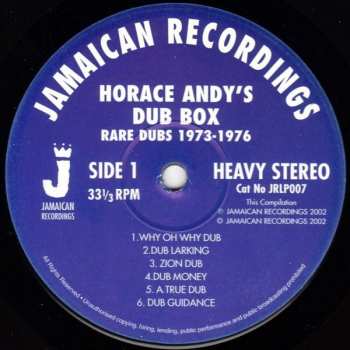 LP Horace Andy: Dub Box  - Rare Dubs 1973-1976 316726