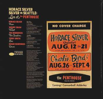LP Horace Silver: Silver In Seattle: Live At The Penthouse