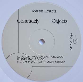 LP Horse Lords: Comradely Objects CLR | LTD 493976