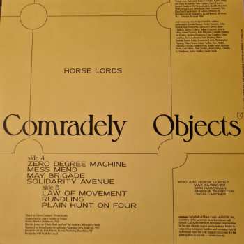 LP Horse Lords: Comradely Objects 495650