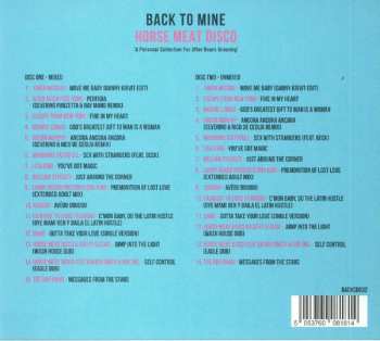 CD Horse Meat Disco: Back To Mine