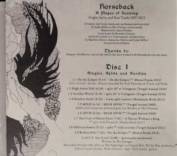 3CD Horseback: A Plague Of Knowing LTD | DLX | DIGI 239740