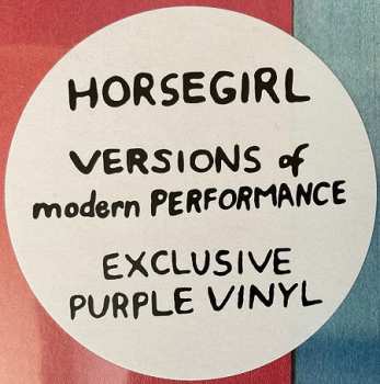 LP Horsegirl: Versions Of Modern Performance CLR 392308