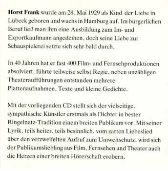 CD Horst Frank: Lampenfieber 359327